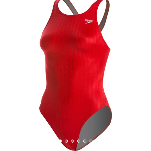 Speedo Swim Speedo Aquablade Recordbreaker Tech Suit Swimsuit Usa Red Womens Size 44 Poshmark